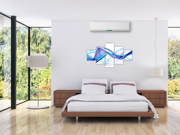 Obraz abstrakcji (125x70 cm)
