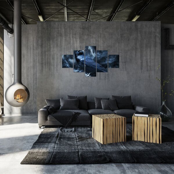 Obraz - Gawron (125x70 cm)