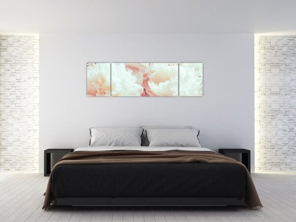 Obraz kwiatów (170x50 cm)