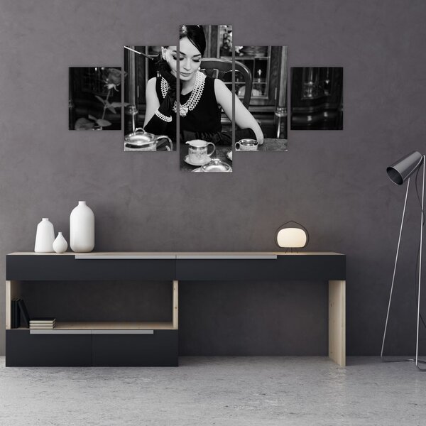 Obraz kobiety (125x70 cm)