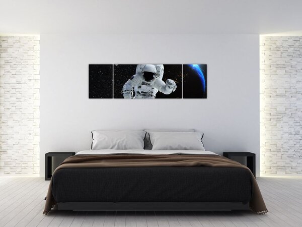 Obraz - Astronauta w kosmosie (170x50 cm)
