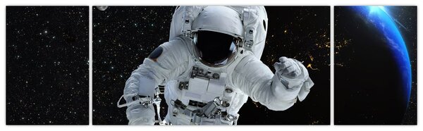Obraz - Astronauta w kosmosie (170x50 cm)