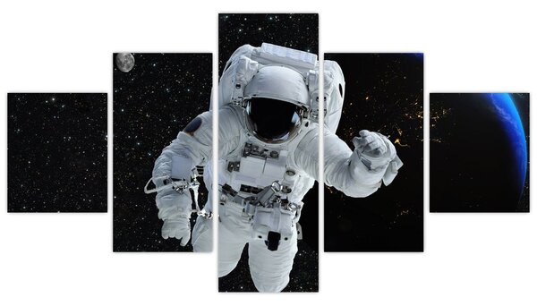 Obraz - Astronauta w kosmosie (125x70 cm)