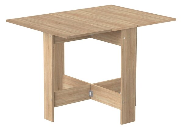 Rozkładany stół w dekorze dębu 76x28 cm Papillon – TemaHome