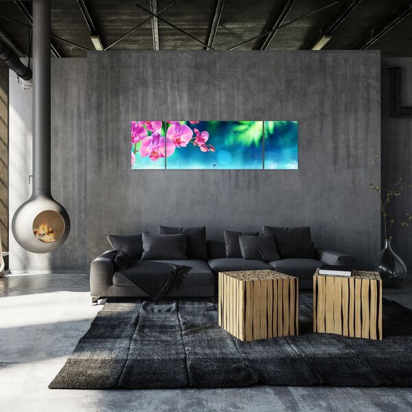 Obraz - Orchidea (170x50 cm)