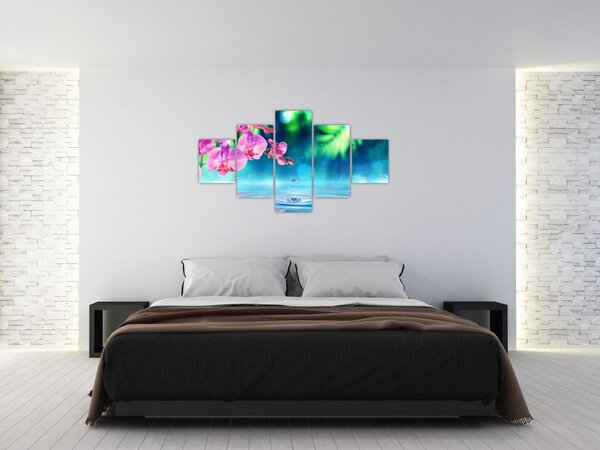Obraz - Orchidea (125x70 cm)