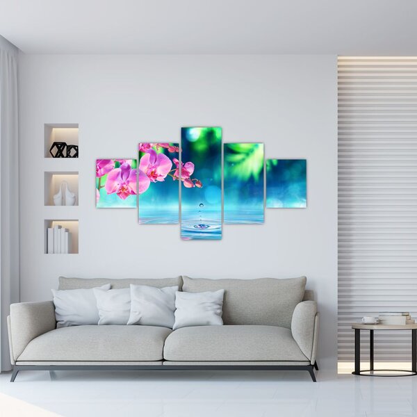 Obraz - Orchidea (125x70 cm)