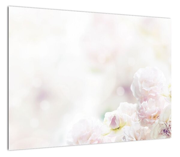 Obraz delikatnych kwiatów (70x50 cm)