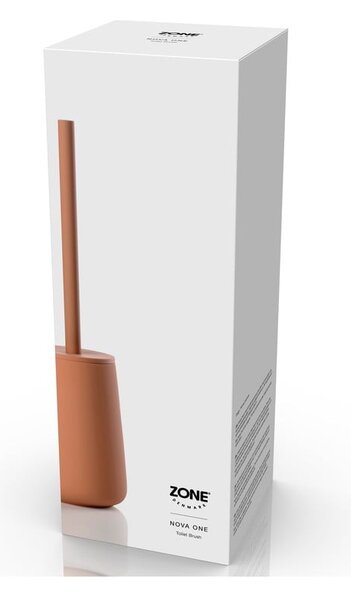 Pomarańczowa kamionkowa szczotka do WC Nova One – Zone