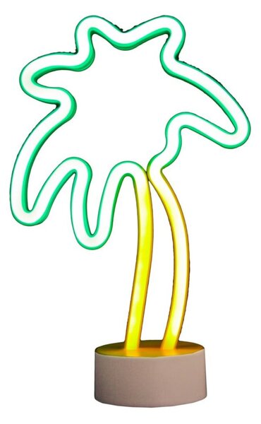Biała lampka dziecięca Palm – Hilight