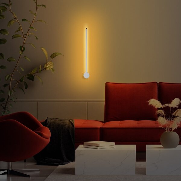 Biały kinkiet LED Sword – Opviq lights