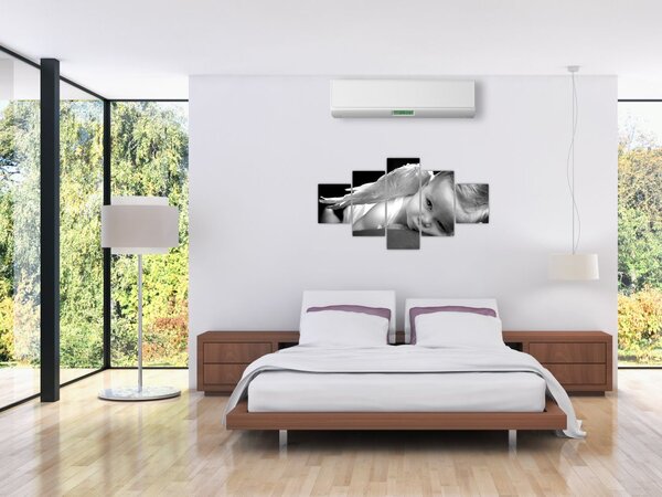Obraz anioła dziecka (125x70 cm)
