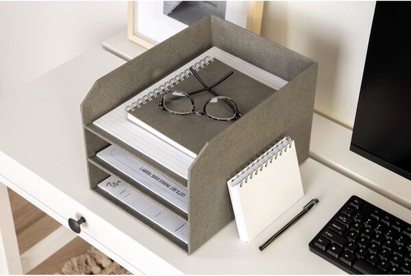 Kartonowy organizer na dokumenty Trey – Bigso Box of Sweden