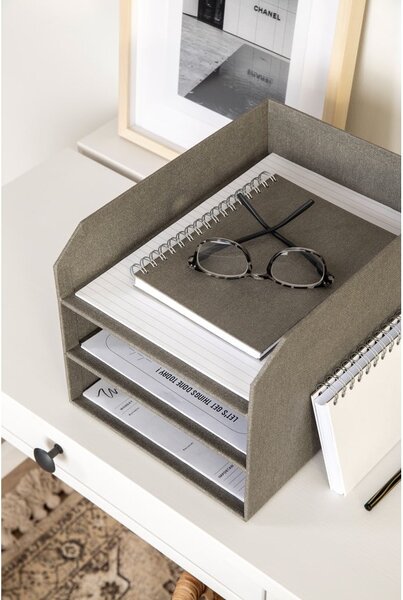 Kartonowy organizer na dokumenty Trey – Bigso Box of Sweden