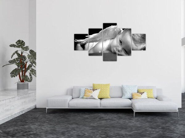 Obraz anioła dziecka (125x70 cm)