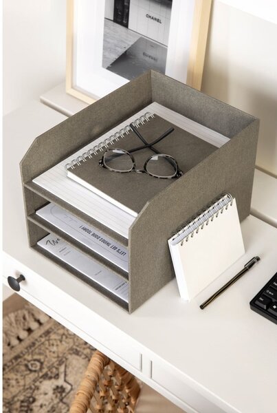 Kartonowy organizer na dokumenty Trey – Bigso Box of Sweden