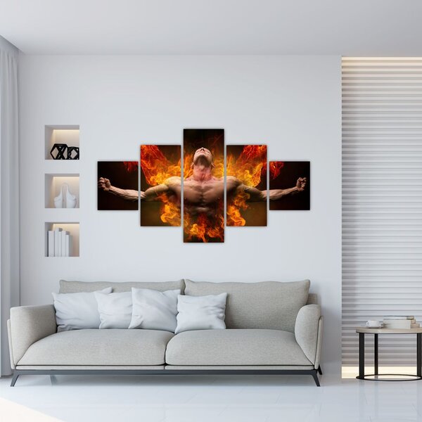 Obraz - Męska moc (125x70 cm)