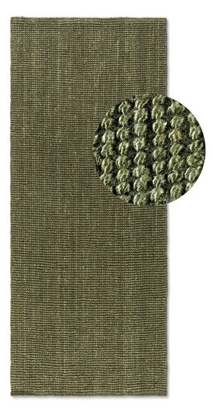 Chodnik z juty w kolorze khaki 80x200 cm Bouclé – Hanse Home