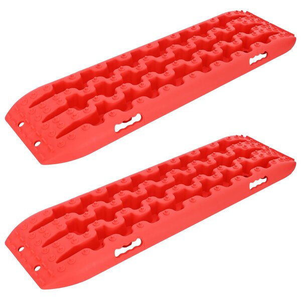Deska trakcyjna 2 pcs czerwony 106 x 30,5 x 7 cm