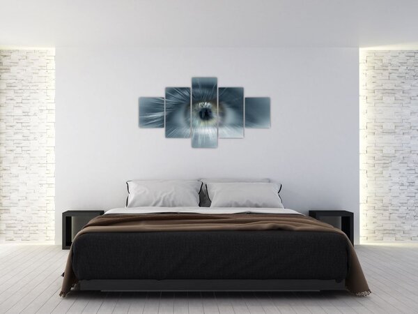 Obraz - Widok oka (125x70 cm)