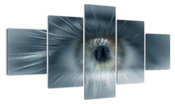 Obraz - Widok oka (125x70 cm)