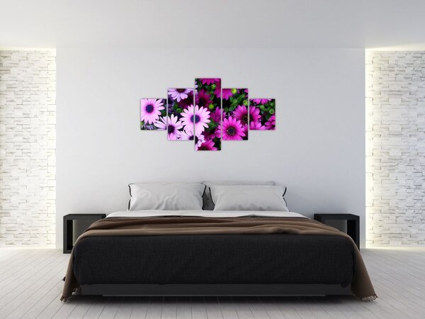 Obraz - Kwiaty (125x70 cm)