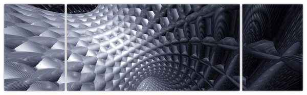 Obraz - Abstrakcja 3D (170x50 cm)