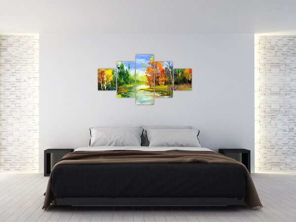 Obraz - Obraz krajobrazu (125x70 cm)