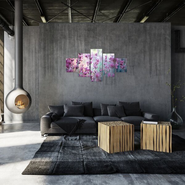 Obraz - Lawenda (125x70 cm)