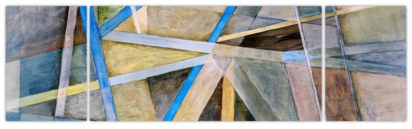 Obraz - Abstrakcja (170x50 cm)