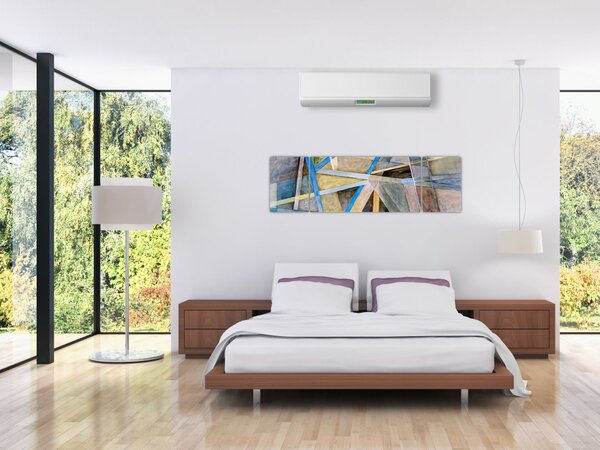 Obraz - Abstrakcja (170x50 cm)