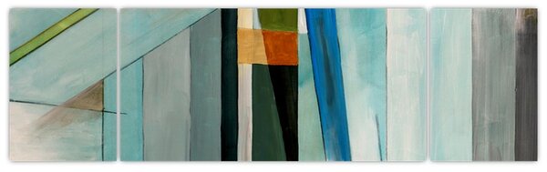 Obraz - Abstrakcja (170x50 cm)