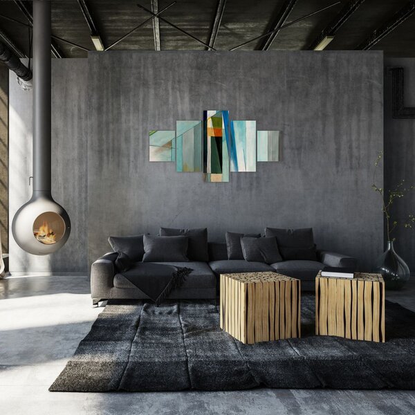 Obraz - Abstrakcja (125x70 cm)