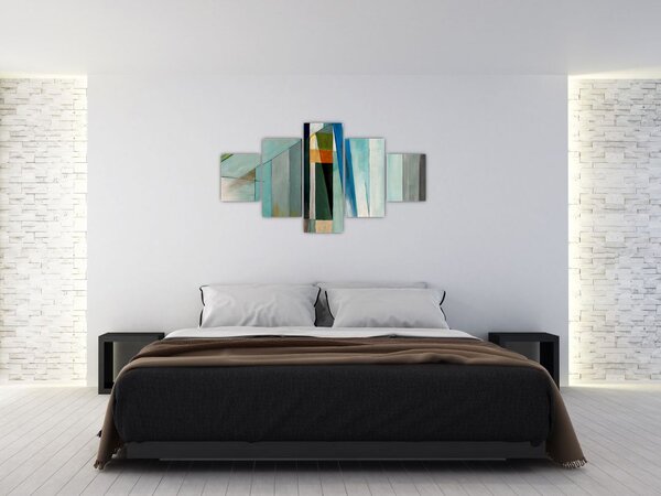 Obraz - Abstrakcja (125x70 cm)
