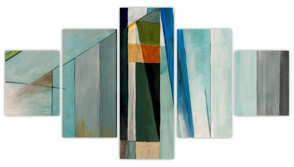 Obraz - Abstrakcja (125x70 cm)