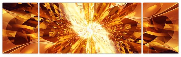 Obraz - Abstrakcja (170x50 cm)