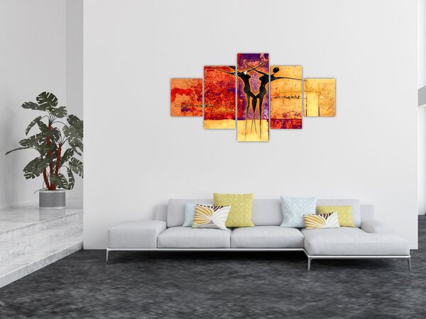 Obraz - Afrykańskie boginie (125x70 cm)
