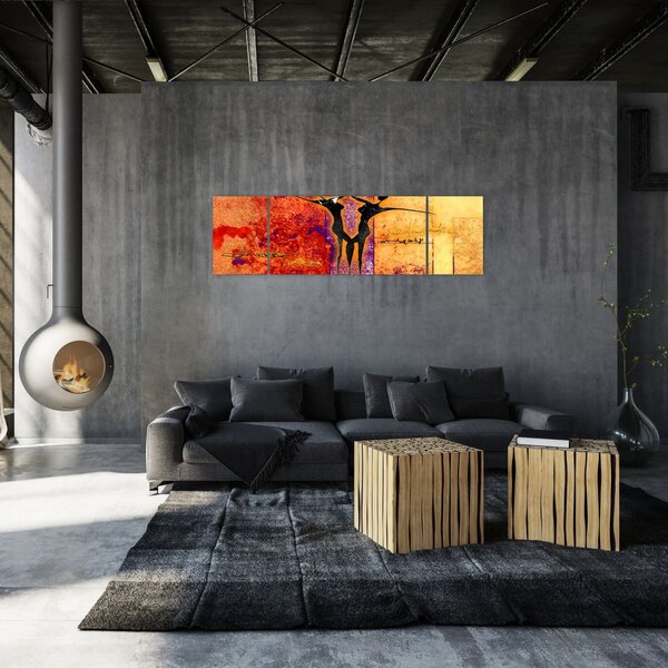 Obraz - Afrykańskie boginie (170x50 cm)