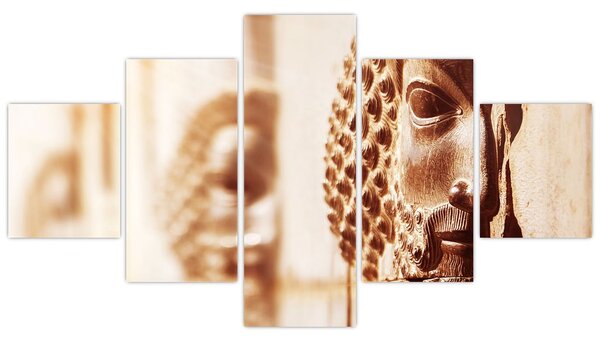 Obraz - Relief perski (125x70 cm)