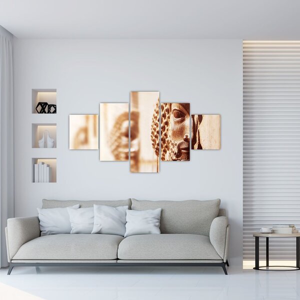 Obraz - Relief perski (125x70 cm)