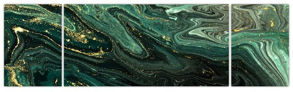Obraz - Zielony marmur (170x50 cm)
