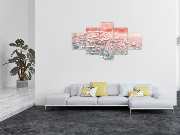 Obraz - Kwiaty polne (125x70 cm)