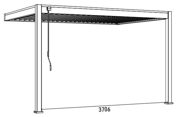 Pergola bioklimatyczna Intro Plus – Rojaplast