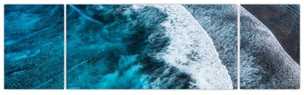 Obraz - Fale na morzu (170x50 cm)