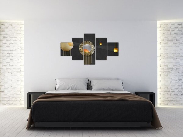Obraz- Abstrakcja (125x70 cm)