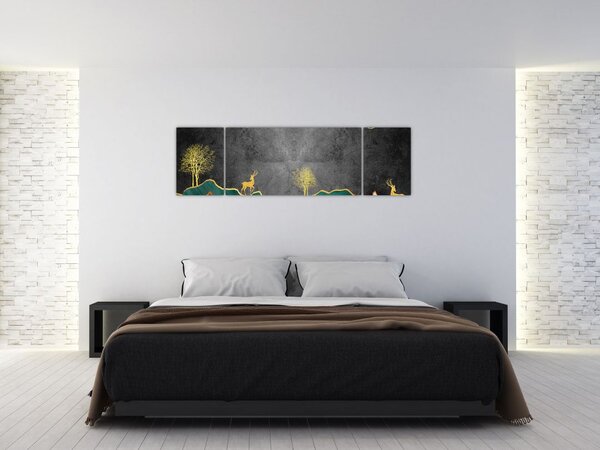 Obraz - Górska sceneria (170x50 cm)