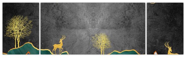 Obraz - Górska sceneria (170x50 cm)
