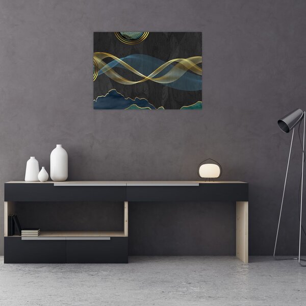 Obraz - Abstrakcja (70x50 cm)