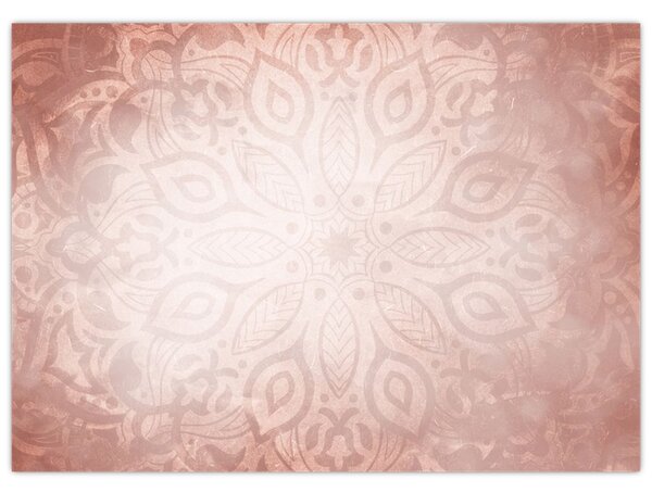 Obraz - Różowa mandala (70x50 cm)