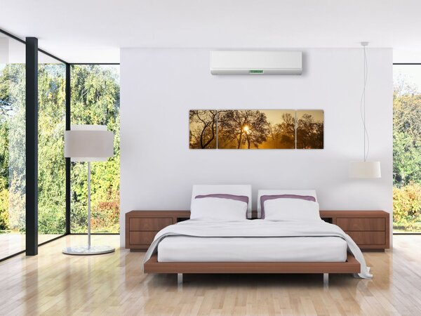 Obraz - Wschód słońca (170x50 cm)